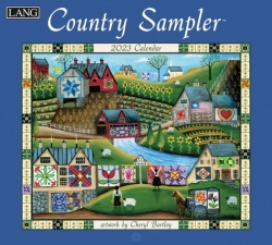 Country Sampler 2023 Wall Calendar (Click to see back)